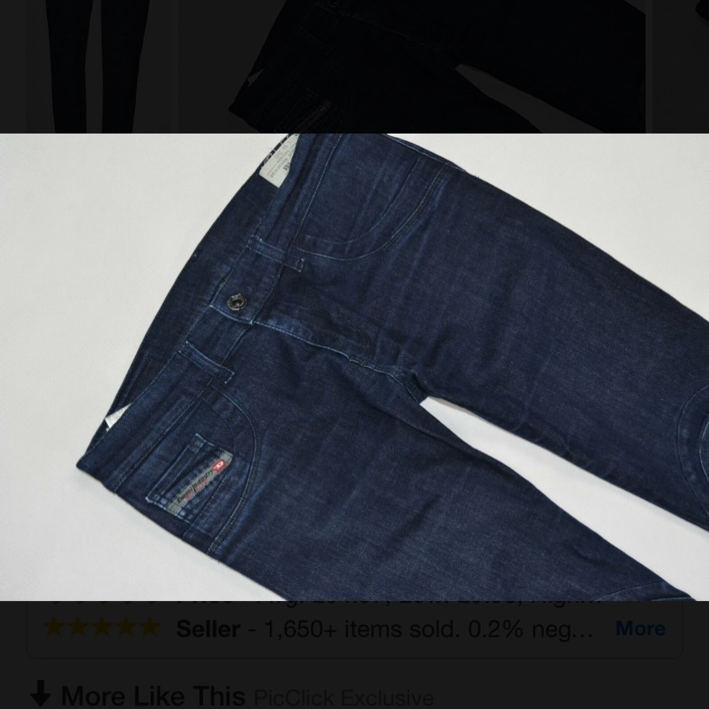 Diesel women’s skinny jeans with stretch
